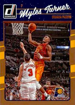 2016-17 Panini Donruss Basketball #092 Myles Turner