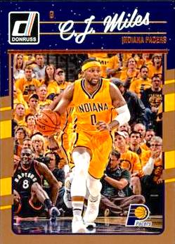 2016-17 Panini Donruss Basketball #095 CJ Miles