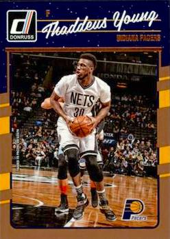 2016-17 Panini Donruss Basketball #096 Thaddeus Young