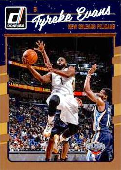 2016-17 Panini Donruss Basketball #098 Tyreke Evans