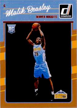 2016-17 Panini Donruss Basketball #166 Malik Beasley