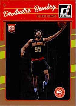 2016-17 Panini Donruss Basketball #168 DeAndre Bembry