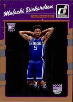 2016-17 Panini Donruss Basketball #169 Malachi Richardson