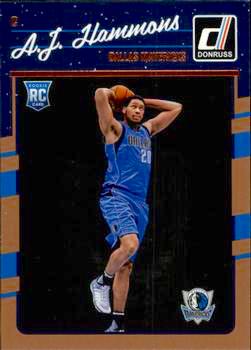 2016-17 Panini Donruss Basketball #186 AJ Hammons