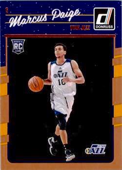 2016-17 Panini Donruss Basketball #193 Marcus Paige