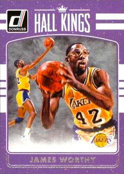 2016-17 Panini Donruss Basketball #23 Hall Kings James Worthy