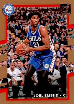 2017-18 Panini Donruss Basketball #112 Joel Embiid