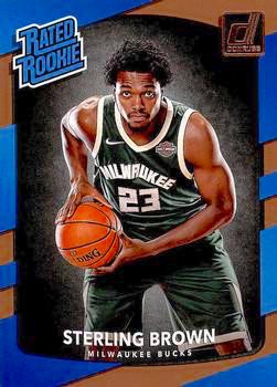 2017-18 Panini Donruss Basketball #165 Sterling Brown