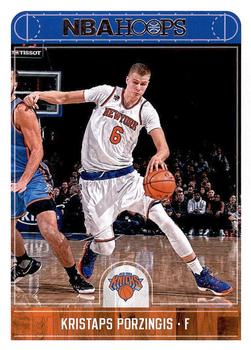 2017-18 Panini Hoops Basketball #100 Kristaps Porzingis