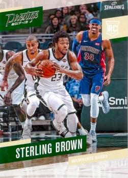 2017-18 Panini Prestige Basketball #193 Sterling Brown