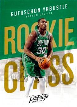 2017-18 Panini Prestige Basketball #25 Rookie Class Guerschon Yabusele