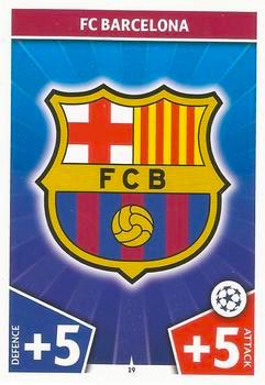 2017-18 Topps UCL Match Attax #019 FC Barcelona Club Badge