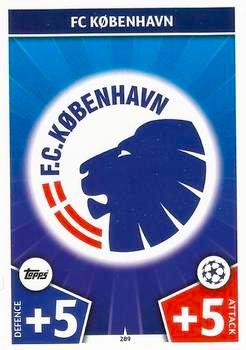 2017-18 Topps UCL Match Attax #289 FC Copenhagen Club Badge