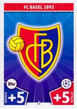 2017-18 Topps UCL Match Attax #307 FC Basel Club Badge