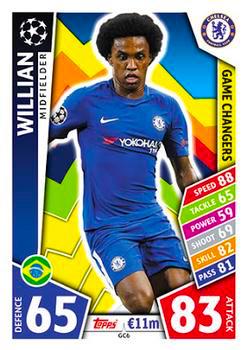 2017-18 Topps UCL Match Attax #GC06 Willian