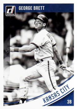 2018 Panini Donruss Baseball #120b Image Variation George Brett