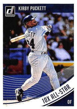 2018 Panini Donruss Baseball #142b All-Star Variation Kirby Puckett