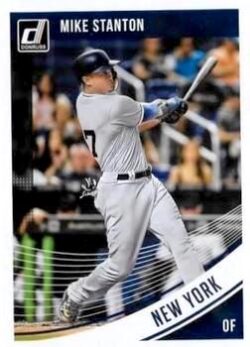 2018 Panini Donruss Baseball #143b Nickname Variation Giancarlo Stanton