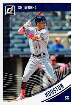 2018 Panini Donruss Baseball #163b Nickname Variation Carlos Correa