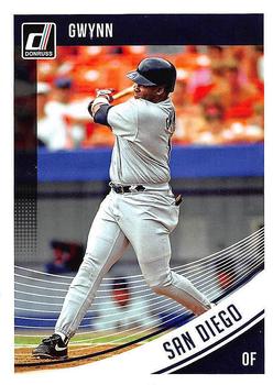 2018 Panini Donruss Baseball #165b Nickname Variation Tony Gwynn