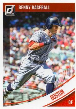 2018 Panini Donruss Baseball #169c Nickname Variation Andrew Benintendi