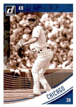 2018 Panini Donruss Baseball #183c Nickname Variation Kris Bryant