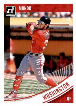 2018 Panini Donruss Baseball #192b Nickname Variation Bryce Harper