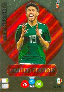 2018 Panini FIFA World Cup Russia Adrenalyn XL #LE-OPE Limited Edition Oribe Peralta