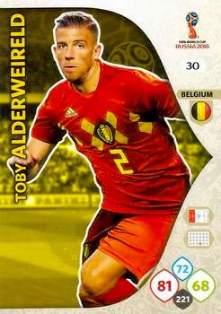 2018 Panini FIFA World Cup Russia Adrenalyn XL #030 Toby Alderweireld