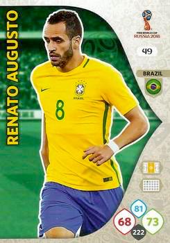 2018 Panini FIFA World Cup Russia Adrenalyn XL #049 Renato Augusto