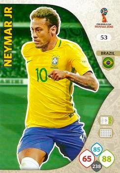 2018 Panini FIFA World Cup Russia Adrenalyn XL #053 Neymar Jr