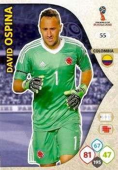 2018 Panini FIFA World Cup Russia Adrenalyn XL #055 David Ospina