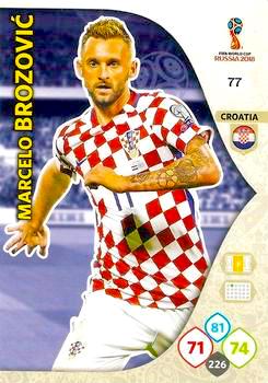 2018 Panini FIFA World Cup Russia Adrenalyn XL #077 Marcelo Brozovic