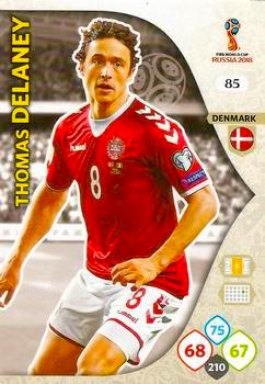 2018 Panini FIFA World Cup Russia Adrenalyn XL #085 Thomas Delaney