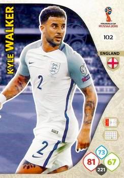 2018 Panini FIFA World Cup Russia Adrenalyn XL #102 Kyle Walker