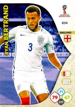 2018 Panini FIFA World Cup Russia Adrenalyn XL #104 Ryan Bertrand