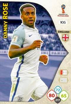 2018 Panini FIFA World Cup Russia Adrenalyn XL #105 Danny Rose