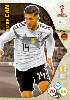 2018 Panini FIFA World Cup Russia Adrenalyn XL #163 Emre Can