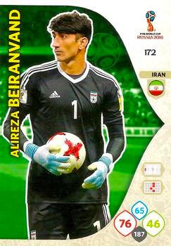 2018 Panini FIFA World Cup Russia Adrenalyn XL #172 Alireza Beiranvand