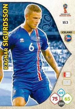 2018 Panini FIFA World Cup Russia Adrenalyn XL #183 Ragnar Sigurdsson