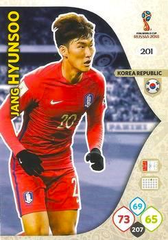 2018 Panini FIFA World Cup Russia Adrenalyn XL #201 Jang Hyun-soo