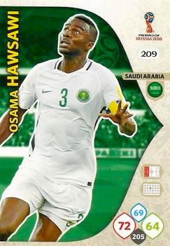 2018 Panini FIFA World Cup Russia Adrenalyn XL #209 Osama Hawsawi