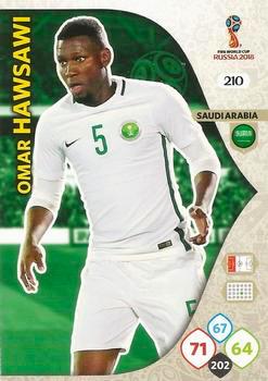 2018 Panini FIFA World Cup Russia Adrenalyn XL #210 Omar Hawsawi