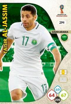 2018 Panini FIFA World Cup Russia Adrenalyn XL #214 Taisir Al-Jassim