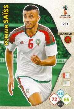 2018 Panini FIFA World Cup Russia Adrenalyn XL #219 Romain Saïss