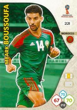 2018 Panini FIFA World Cup Russia Adrenalyn XL #221 Mbark Boussoufa