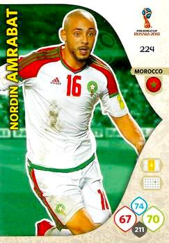 2018 Panini FIFA World Cup Russia Adrenalyn XL #224 Nordin Amrabat