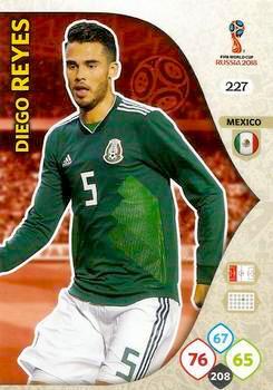 2018 Panini FIFA World Cup Russia Adrenalyn XL #227 Diego Reyes