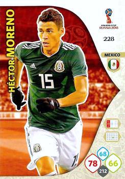 2018 Panini FIFA World Cup Russia Adrenalyn XL #228 Hector Moreno