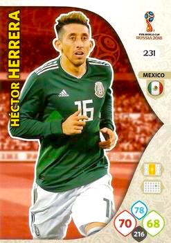 2018 Panini FIFA World Cup Russia Adrenalyn XL #231 Hector Herrera